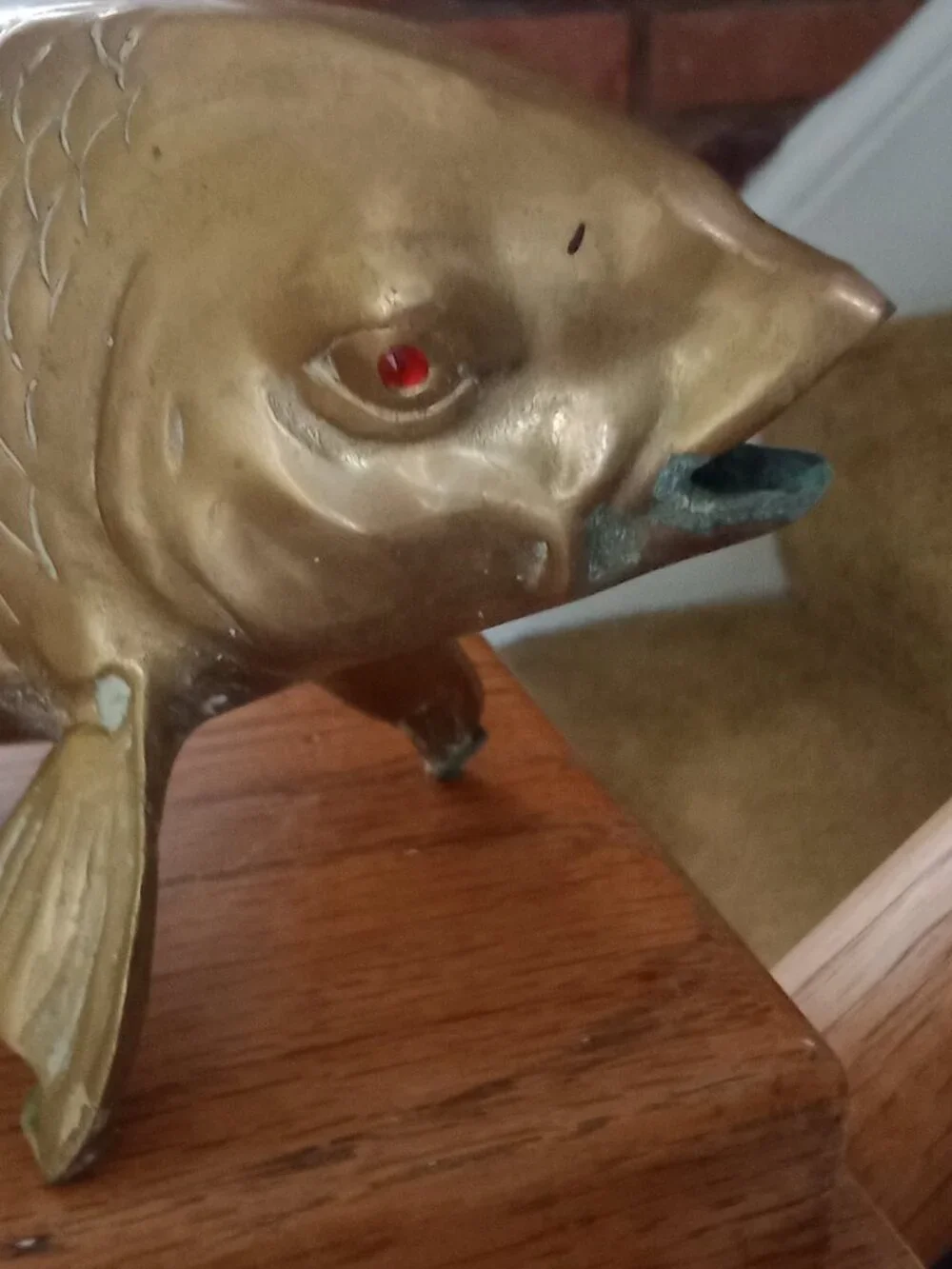Brass Fish Sculpture